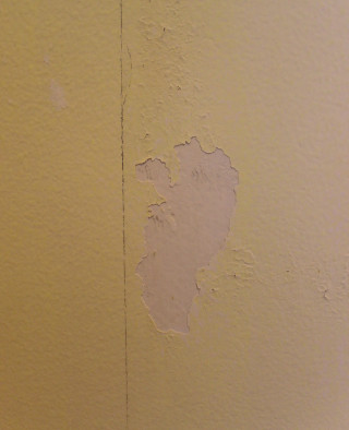 Peeling paint white wall minimalist 2 - a white wallpaper free wallpaper