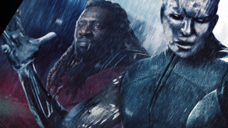 Two men costumes rain sword - the other holding free wallpaper for desktop