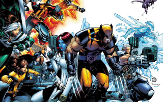 Wolverine marvel comics power armor - a white background free wallpaper