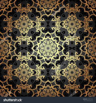 Black gold abstract background circular - abstract background free wallpaper for tablet