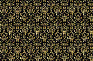 Black gold wallpaper floral pattern - a pattern of flowers free wallpaper for desktop