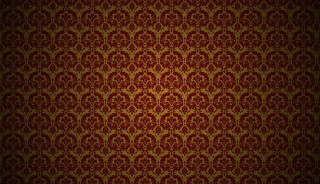 Red gold wallpaper pattern side - the edge free wallpaper