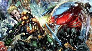 Man suit sword rain afrofuturism - comic cover art free wallpaper