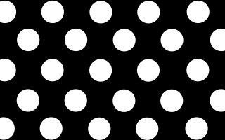 Black white polka dot pattern 2 - dynamic composition free wallpaper