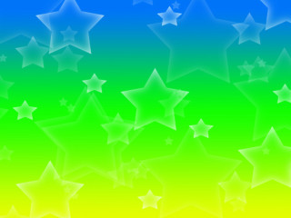 Multicolored stars rainbow background blue - the middle of it free wallpaper