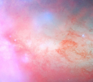 Red blue space stars dust 2 - free space wallpaper for tablet