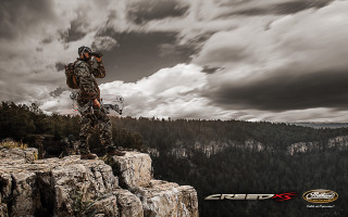 Man cliff camera standing top - top of a cliff free wallpaper