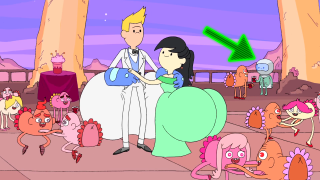 Cartoon man woman cats green - the man free wallpaper