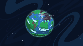 Earth space blue stars black - a picture of the earth free wallpaper for desktop