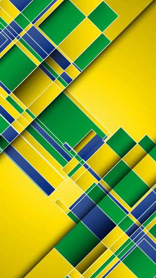 Yellow green abstract background lines - surreal design free wallpaper for mobile