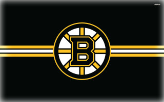 Boston hockey logo black yellow - yellow stripe free wallpaper