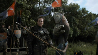 Man giant creature sword flag - game free wallpaper for desktop