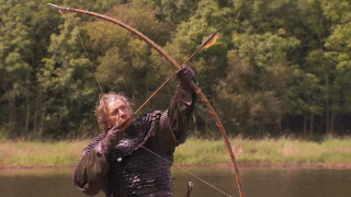 Man black outfit bow arrow 7 - game free wallpaper