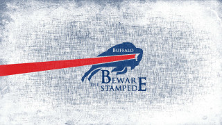 Buffalo logo red blue stripe - stripe free wallpaper