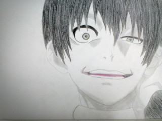 Man smirk tie drawing image - daryush shokof free wallpaper