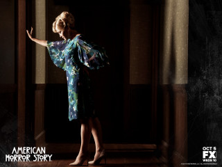 Woman floral dress doorway arms - a floral dress free wallpaper