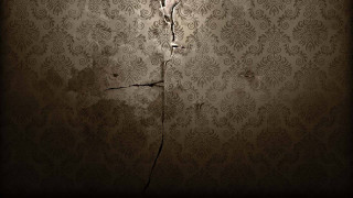 Broken lamp wallpaper cracked bulb - a wall in a room free wallpaper