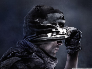 Man black hat scarf holding - a skull free wallpaper