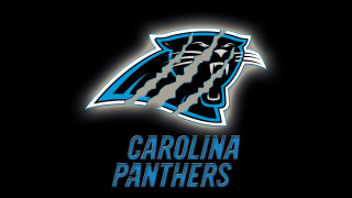 Carolina panther logo black background - dan frazier free wallpaper for desktop
