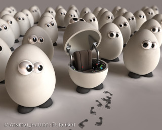 Eggs with eyes phone in - a group of eggs free wallpaper