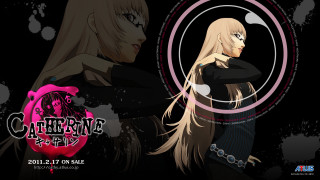 Anime character long hair black - a pink circle free wallpaper