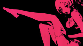 Woman pink dress transgressive art - allen jones free wallpaper