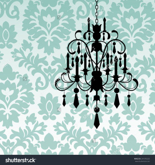 Chandelier ceiling wallpaper blue wall - a ceiling in a room free wallpaper