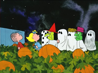 Charlie brown halloween pumpkins ghosts - free halloween wallpaper