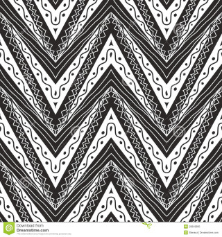 Abstract wavy zigzag op art - a screenprint free wallpaper for tablet