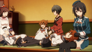 Group bench room wall woman - a bench in a room free wallpaper