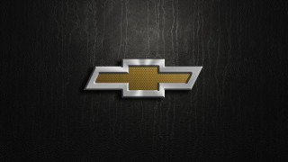 Chevrolet logo black leather gold - gold accent free wallpaper