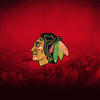 Chicago black hawks logo red 4 - a crowd of people free wallpaper for tablet