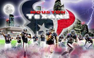 Football players city skyline houston - a group of football players free wallpaper