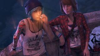 Two women smoking game character - a plaid shirt free wallpaper