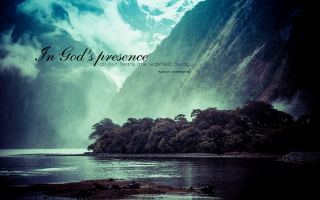 Mountain river quote in gods - the lord free wallpaper