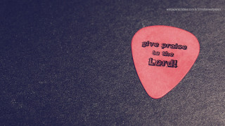 Guitar pick peace message black - the lord free wallpaper