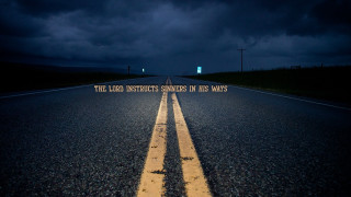 Road sign lord instructs sunrise - the lord free wallpaper