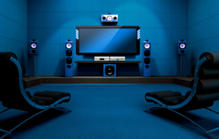 Room tv speakers chair monitor - a monitor free wallpaper