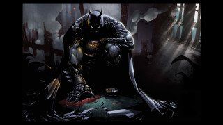Batman dark room bat knee - his knee free wallpaper
