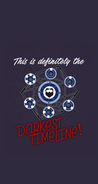 Man face poster words say - free cyberpunk wallpaper