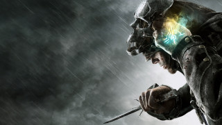 Man holding sword dark sky 2 - glowing free wallpaper for desktop