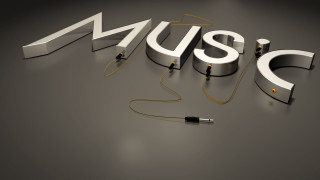 Music headphones microphone black background - a black background free wallpaper for desktop
