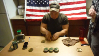 Man sitting table buttons flag - a man sitting free wallpaper