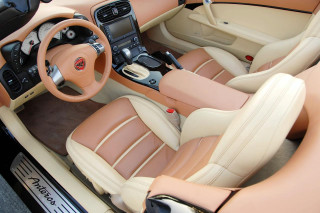 Car tan interior cobra puzzle - wheel and dashboard free wallpaper