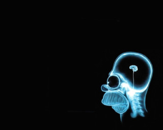 Glowing skeleton flower mouth white - glowing free wallpaper