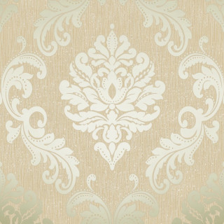Floral beige background lightgreen border - a floral design free wallpaper for tablet