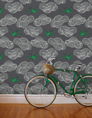 Green bike wall green bird - free motorcycles wallpaper for mobile