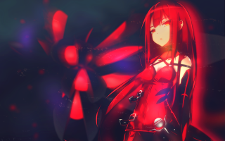 Woman red outfit flower red - a red outfit free wallpaper