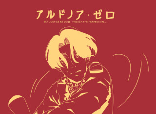 Woman chair red background anime - armin hansen free wallpaper