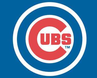 Cubs logo blue background white - a white circle free wallpaper